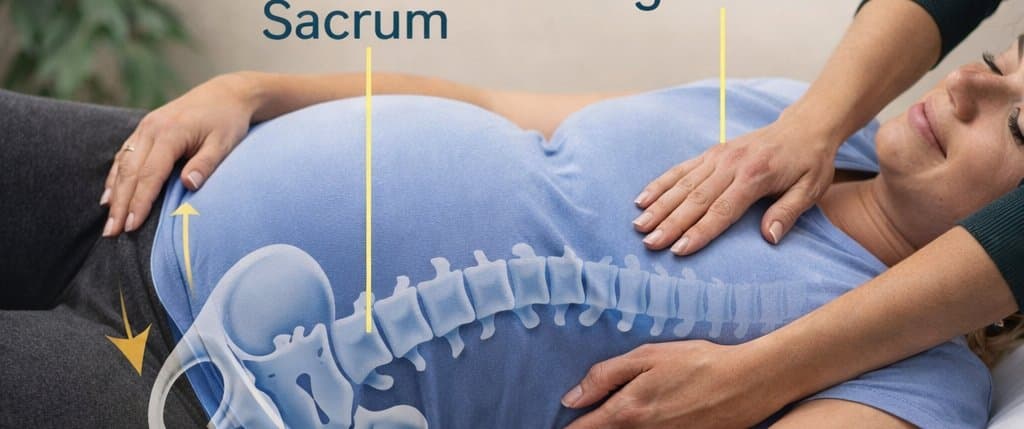 Webster Technique pregnancy care — pelvis, sacrum, muscles and ligaments
